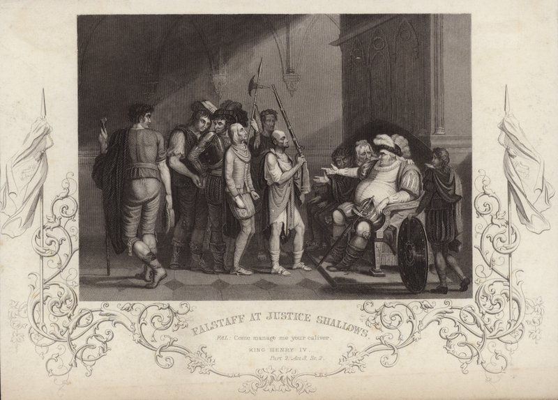 Falstaff في العدل الضحلة بواسطة مدرسة اللغة الإنجليزية