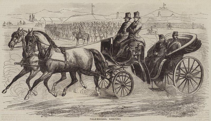 Field-Marshal Radetzky (engraving) بواسطة مدرسة اللغة الإنجليزية