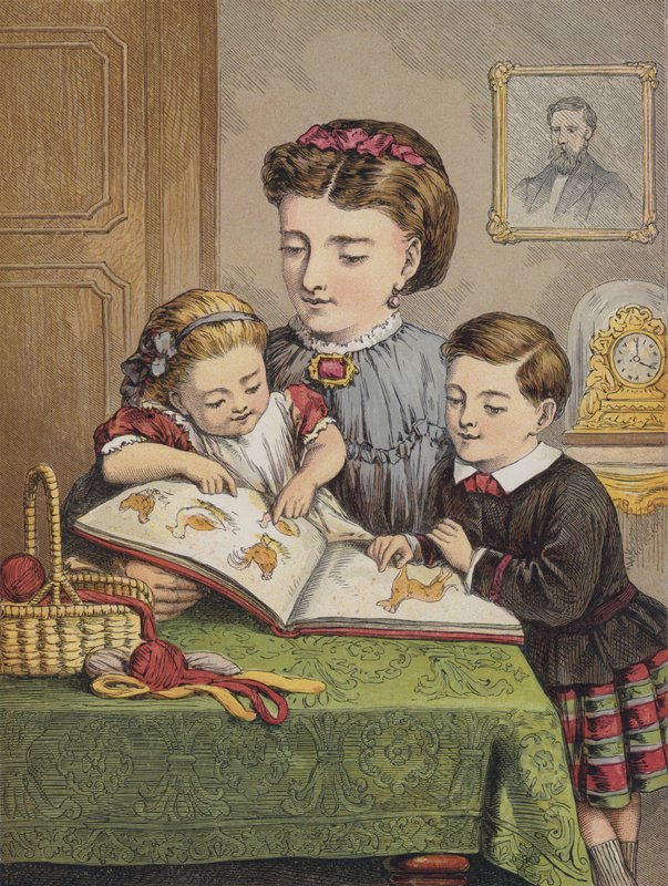 First lessons in reading (colour litho) بواسطة مدرسة اللغة الإنجليزية