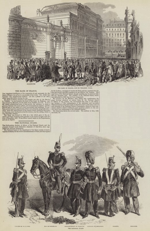 الثورة الفرنسية عام 1848 (نقش) بواسطة مدرسة اللغة الإنجليزية
