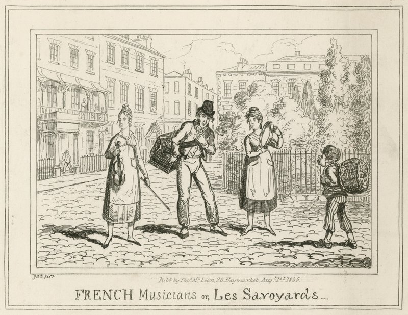 الموسيقيون الفرنسيون أو Les Savoyards بواسطة مدرسة اللغة الإنجليزية