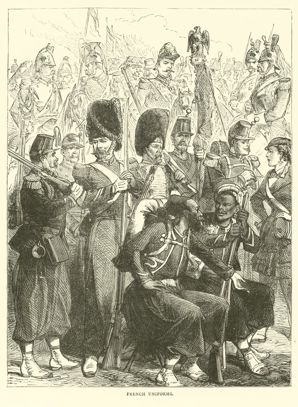 الزي الفرنسي ، سبتمبر 1870 بواسطة مدرسة اللغة الإنجليزية