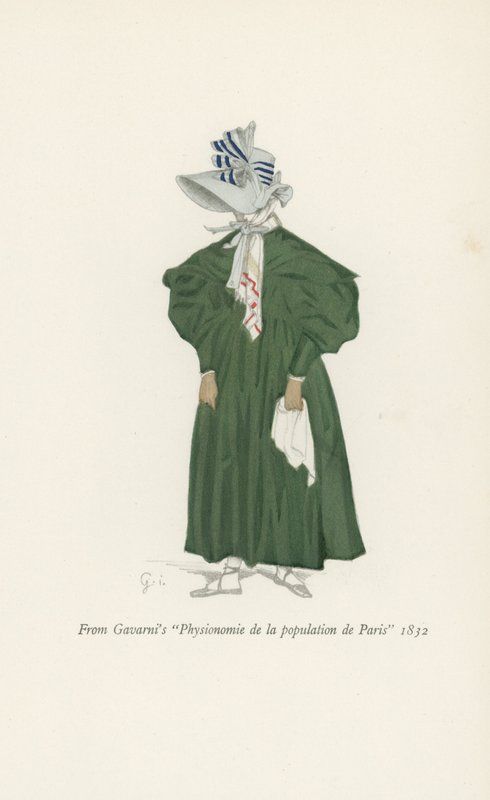 من Gavarnis Psysionomie de la Population de Paris 1832 بواسطة مدرسة اللغة الإنجليزية