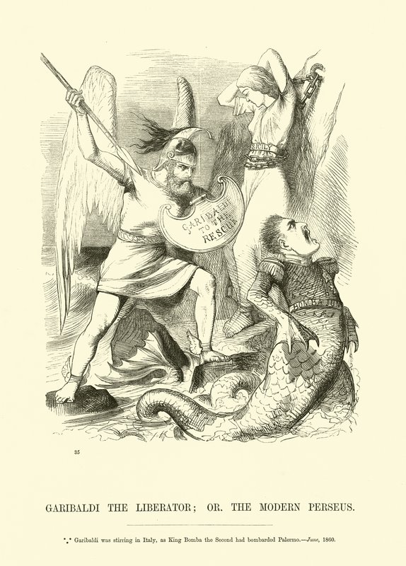 غاريبالدي المحرر ؛ أو Perseus الحديثة بواسطة مدرسة اللغة الإنجليزية