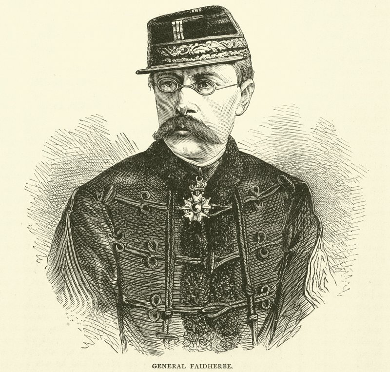 اللواء فايدرب ، يناير 1871 بواسطة مدرسة اللغة الإنجليزية
