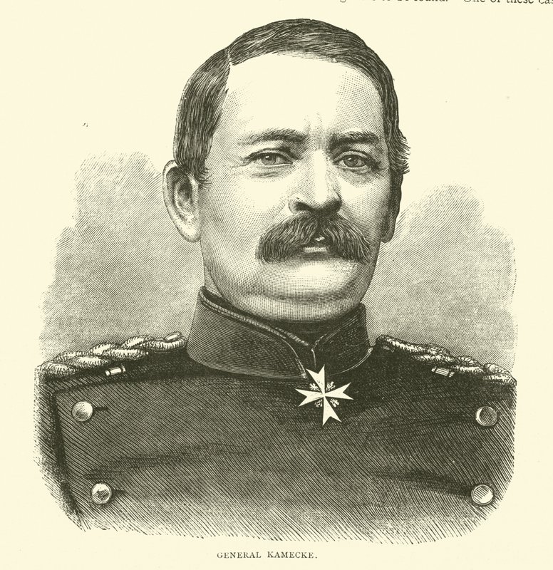 اللواء Kamecke أكتوبر 1870 بواسطة مدرسة اللغة الإنجليزية