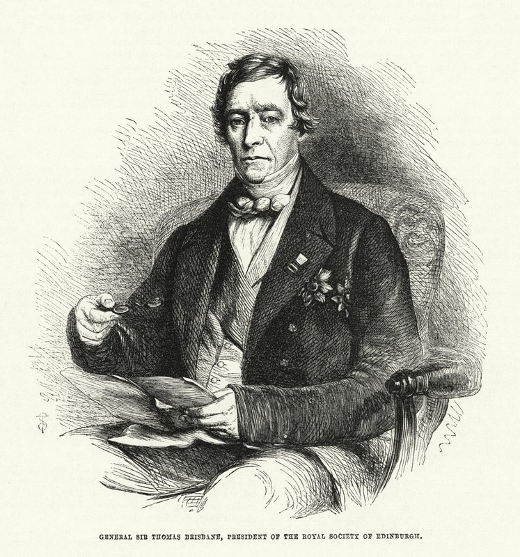 General Sir Thomas Brisbane, President of the Royal Society of Edinburgh (engraving) بواسطة مدرسة اللغة الإنجليزية