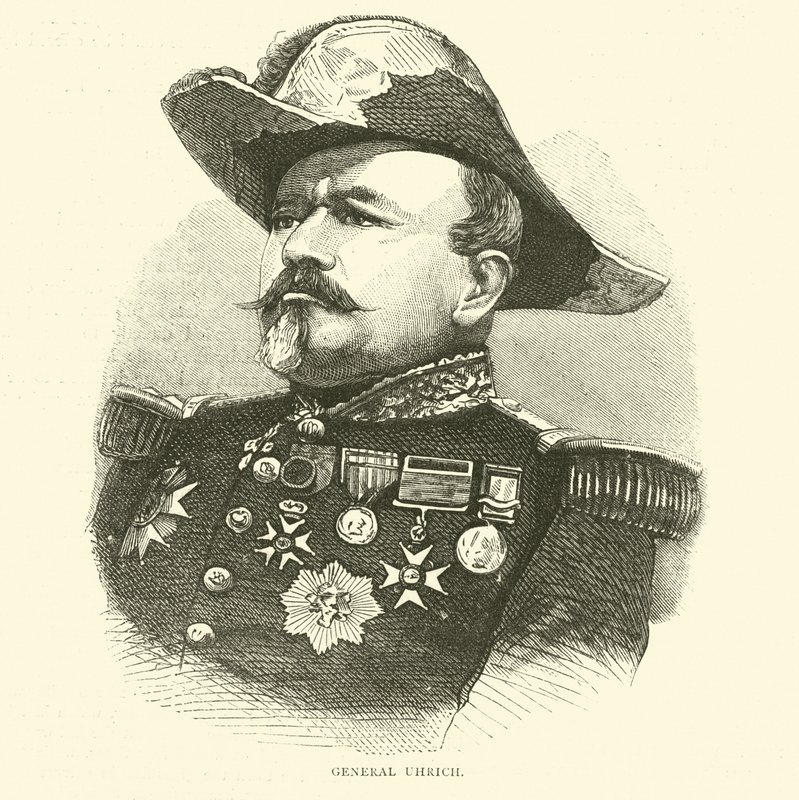 اللواء Uhrich ، سبتمبر 1870 بواسطة مدرسة اللغة الإنجليزية