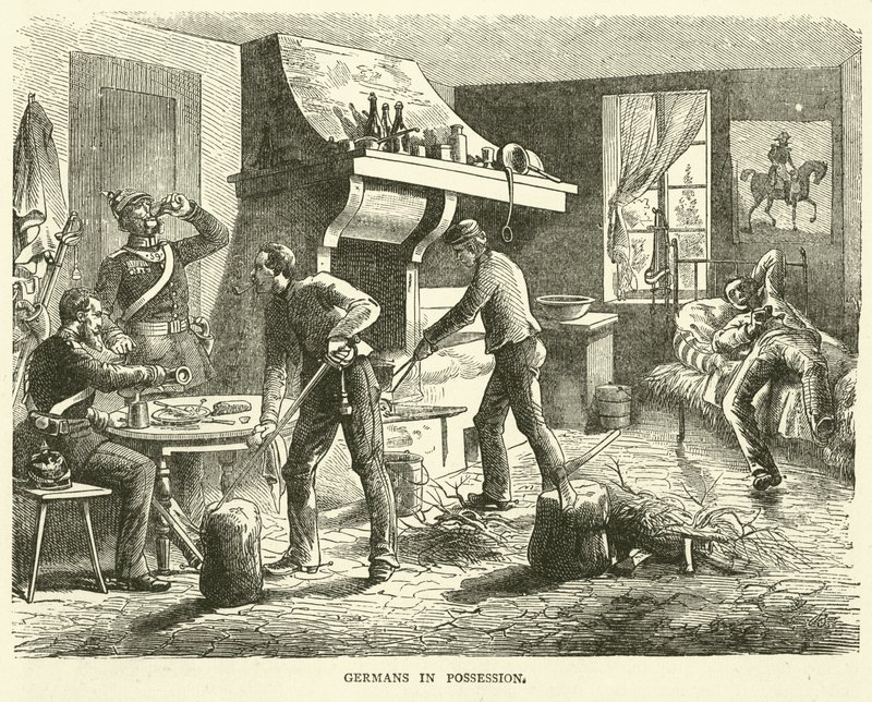 الألمان في حوزتهم ، سبتمبر 1870 بواسطة مدرسة اللغة الإنجليزية
