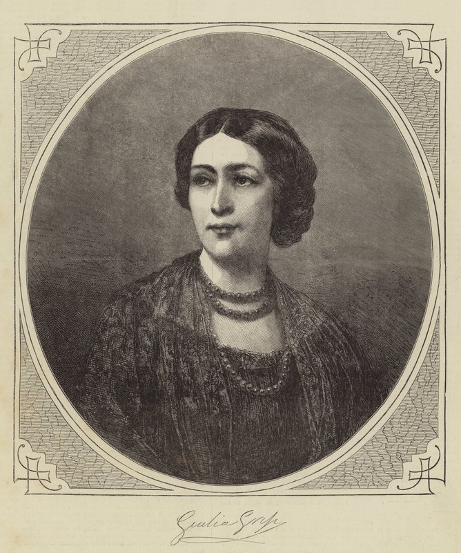 Giulia Grisi (engraving) بواسطة مدرسة اللغة الإنجليزية