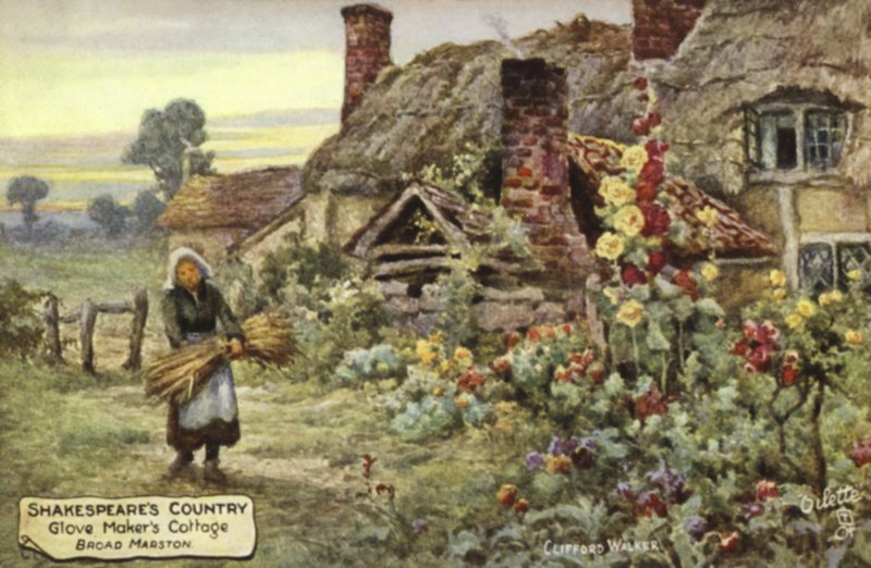 Glove Makers Cottage، Broad Marston، Worcestershire بواسطة مدرسة اللغة الإنجليزية