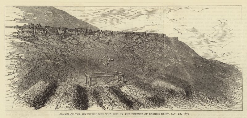 Graves of the Seventeen Men who fell in the Defence of Rorke