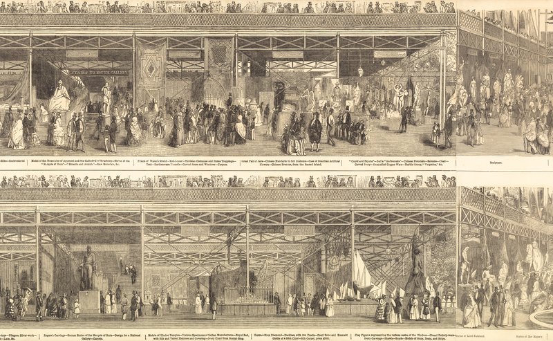 المعرض الكبير 1851 بواسطة مدرسة اللغة الإنجليزية