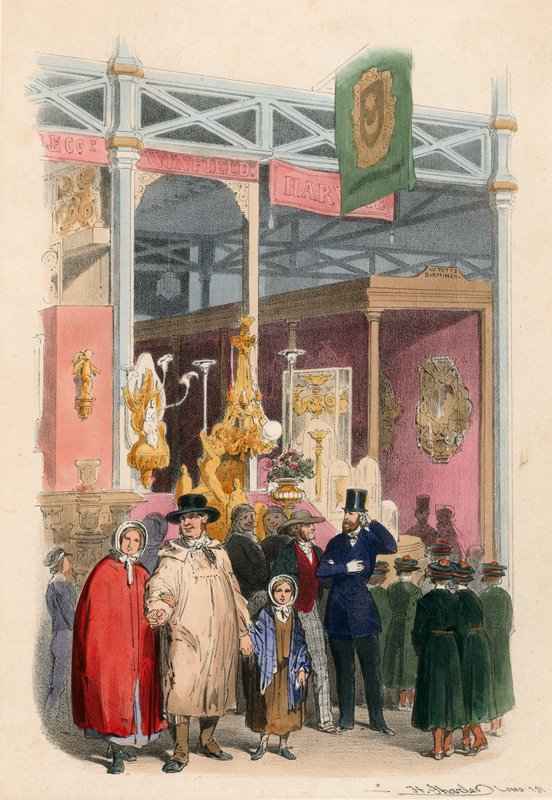 المعرض الكبير 1851 بواسطة مدرسة اللغة الإنجليزية