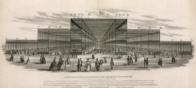 المعرض الكبير 1851 بواسطة مدرسة اللغة الإنجليزية