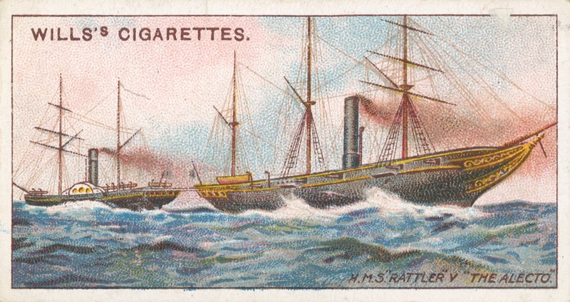 HMS &39;Rattler&39; V &39;The Alecto&39; بواسطة مدرسة اللغة الإنجليزية