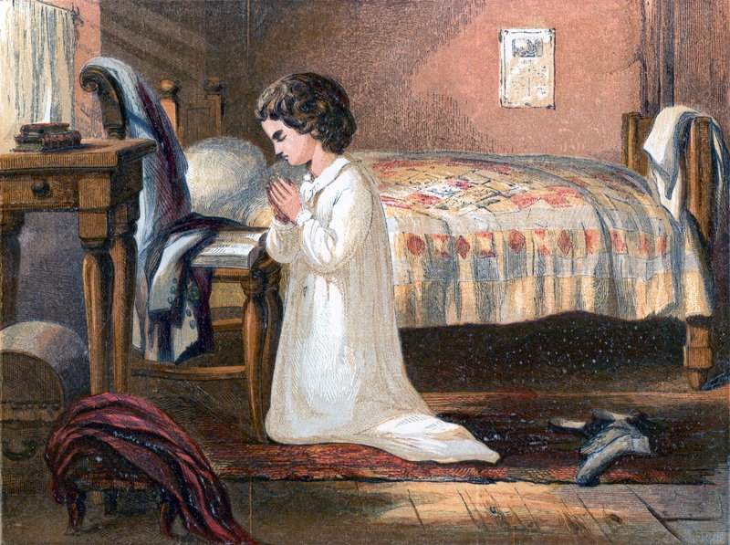 صلاة شعر القلب بواسطة مدرسة اللغة الإنجليزية