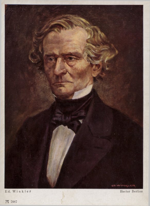هيكتور برليوز ، ملحن رومانسي فرنسي (1803-1869) بواسطة مدرسة اللغة الإنجليزية