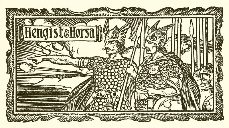 Hengist و Horsa بواسطة مدرسة اللغة الإنجليزية
