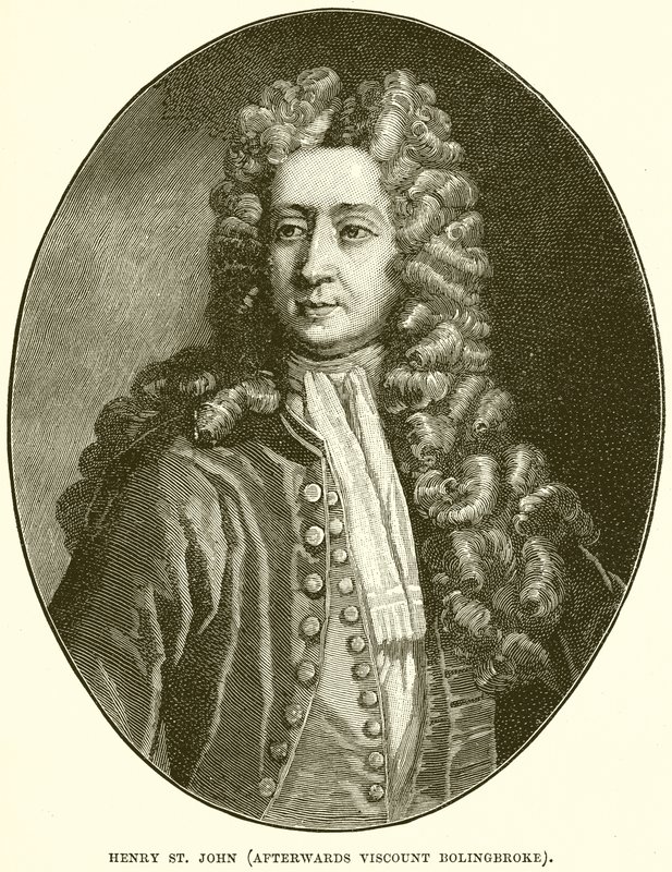هنري سانت جون (بعد ذلك Viscount Bolingbroke) بواسطة مدرسة اللغة الإنجليزية