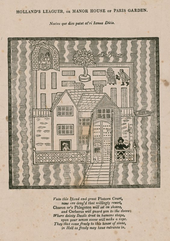 Hollands Leaguer أو Manor House of Paris Garden ، لندن بواسطة مدرسة اللغة الإنجليزية