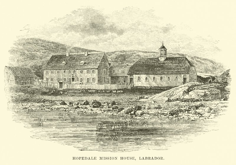 Hopedale Mission House ، لابرادور بواسطة مدرسة اللغة الإنجليزية
