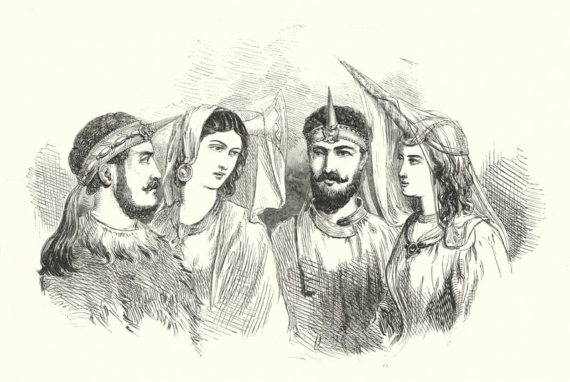 Horns (engraving) بواسطة مدرسة اللغة الإنجليزية