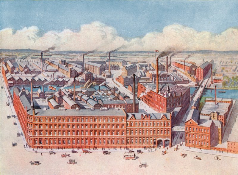 Huntley & Palmers Biscuit Factory، Reading، England بواسطة مدرسة اللغة الإنجليزية
