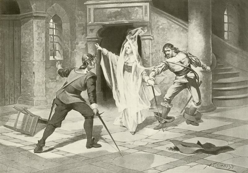 أنا Puritani ، الفصل الأول المشهد الخامس (الحفر) بواسطة مدرسة اللغة الإنجليزية