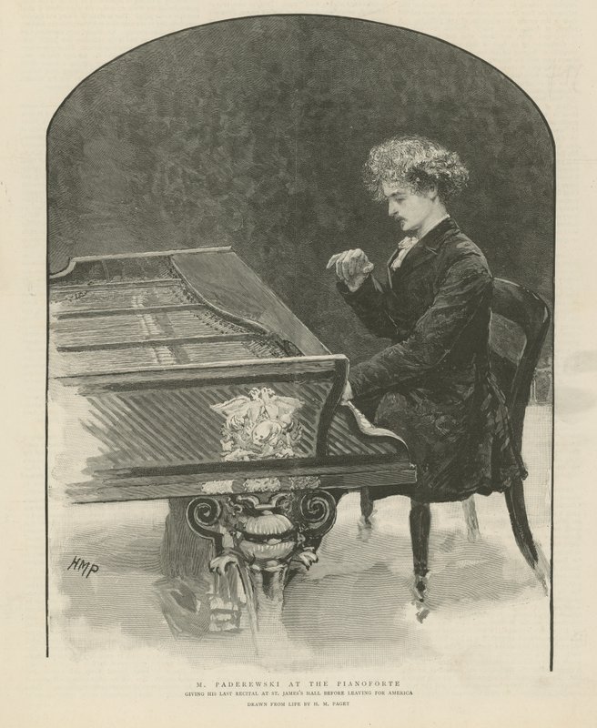 Ignacy Jan Paderewski بواسطة مدرسة اللغة الإنجليزية