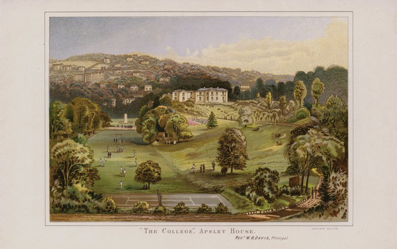 رسم توضيحي لـ Guide to Torquay (chromolitho) بواسطة مدرسة اللغة الإنجليزية