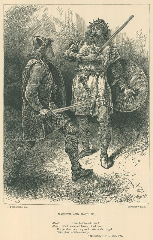 رسم توضيحي لـ Macbeth بواسطة مدرسة اللغة الإنجليزية