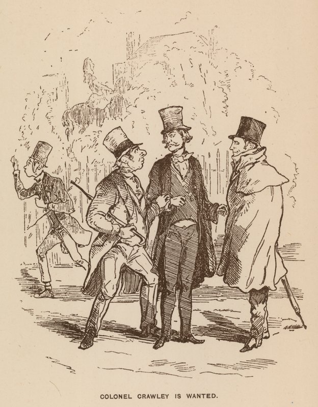 رسم توضيحي لمعرض Vanity Fair بواسطة Thackeray بواسطة مدرسة اللغة الإنجليزية
