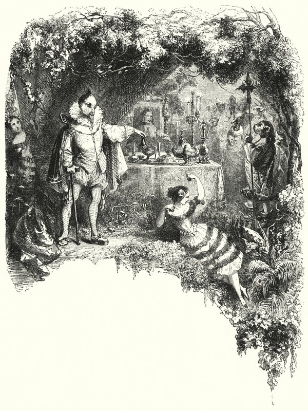 رسم توضيحي للباليه أو Le Diable boiteux أو The Devil on Two Sticks (نقش) بواسطة مدرسة اللغة الإنجليزية