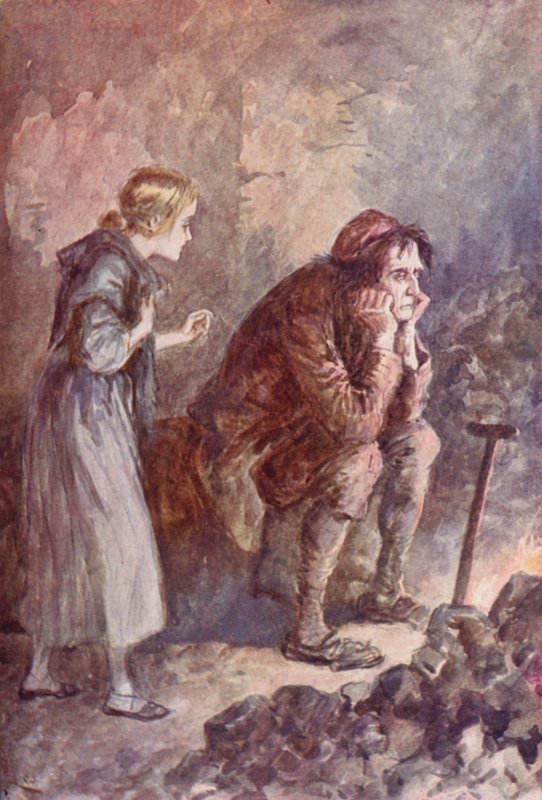 In the Foundry (colour litho) بواسطة مدرسة اللغة الإنجليزية