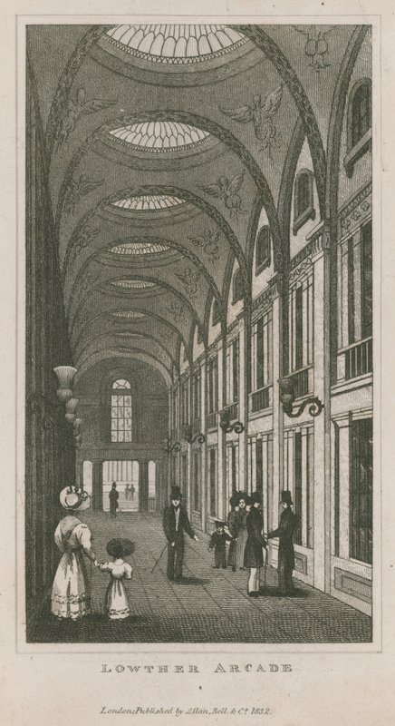 داخل Lowther Arcade بواسطة مدرسة اللغة الإنجليزية