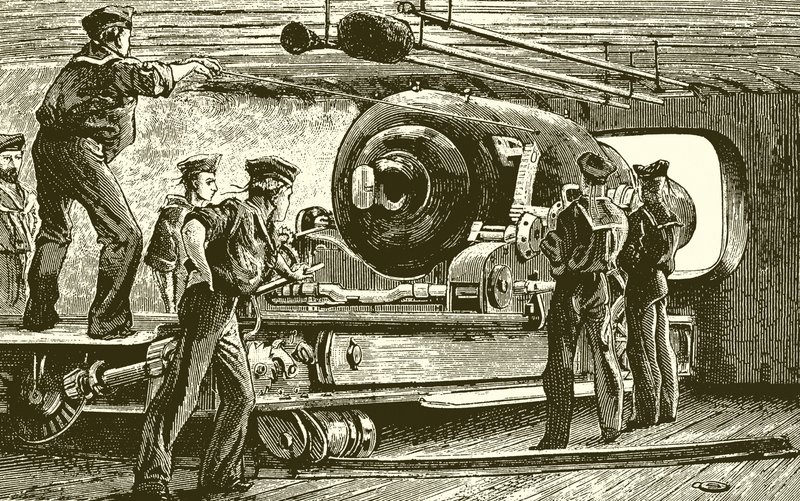 الجزء الداخلي من برج من Ironclad بواسطة مدرسة اللغة الإنجليزية