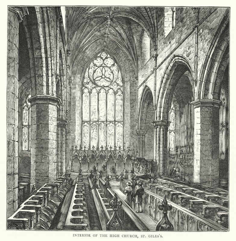 Interior of the High Church, St Giles