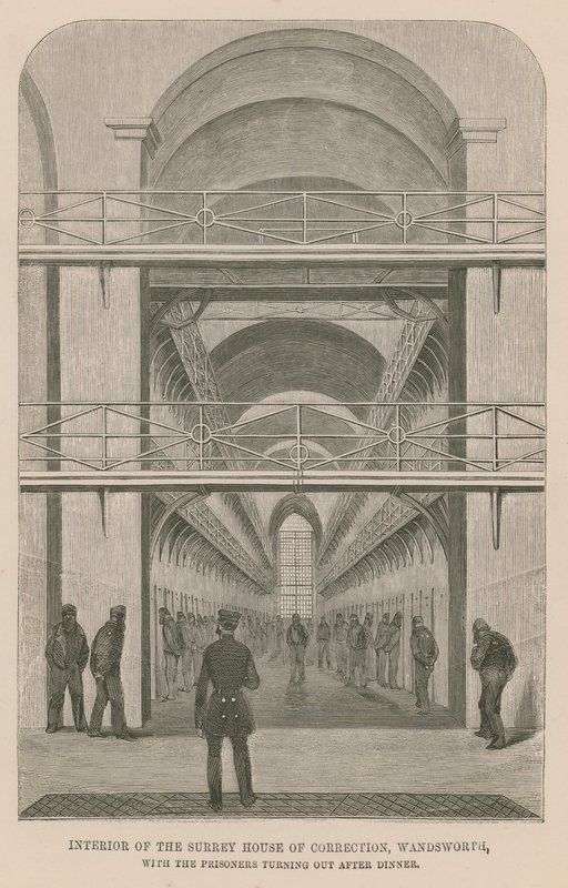 الجزء الداخلي من Surrey House of Correction بواسطة مدرسة اللغة الإنجليزية