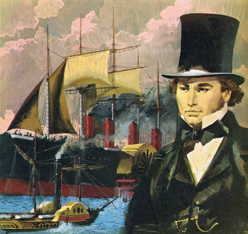 المملكة Isambard برونيل والشرقية العظمى بواسطة مدرسة اللغة الإنجليزية