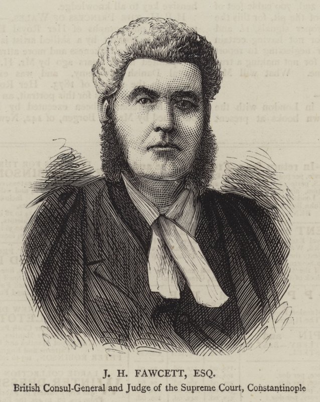 J H Fawcett, Esquire (engraving) بواسطة مدرسة اللغة الإنجليزية