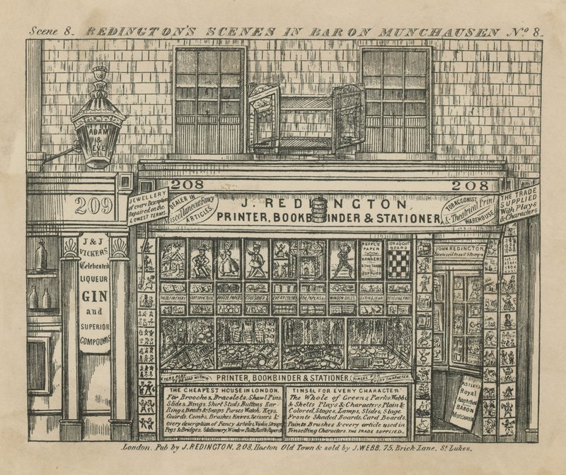 J. Redington الطابعة ، Bookbinder و Stationer بواسطة مدرسة اللغة الإنجليزية