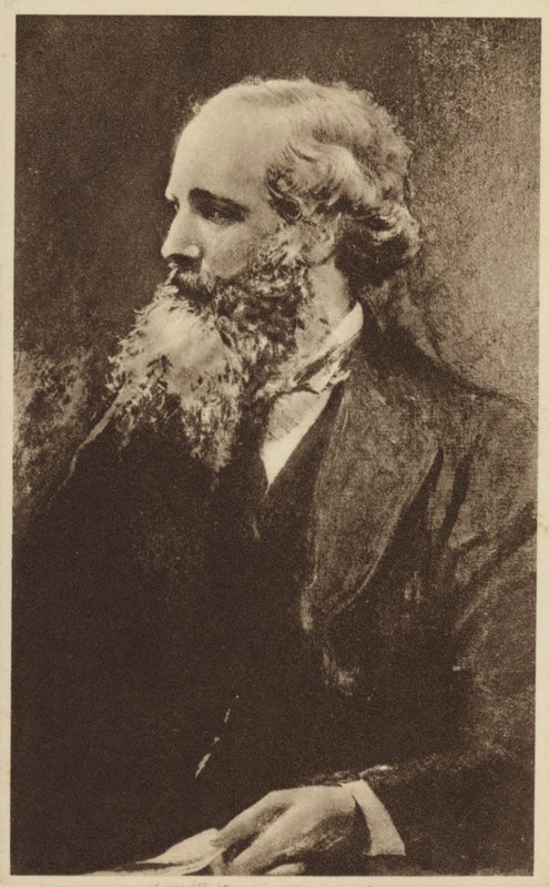جيمس كليرك ماكسويل (1831-1879)، عالم فيزياء نظرية اسكتلندي (ليثو) بواسطة مدرسة اللغة الإنجليزية
