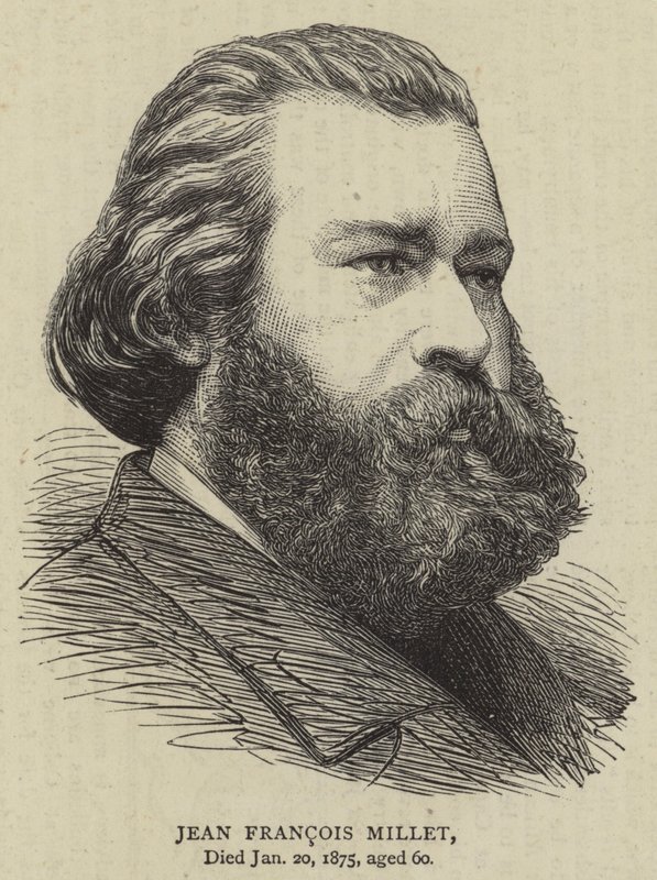 Jean Francois Millet (engraving) بواسطة مدرسة اللغة الإنجليزية