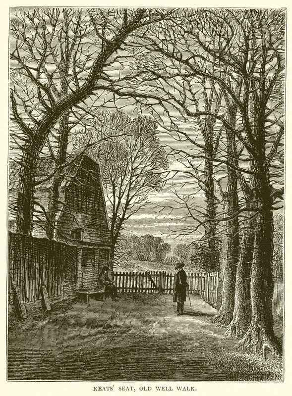 مقعد Keats ، Old Well walk بواسطة مدرسة اللغة الإنجليزية