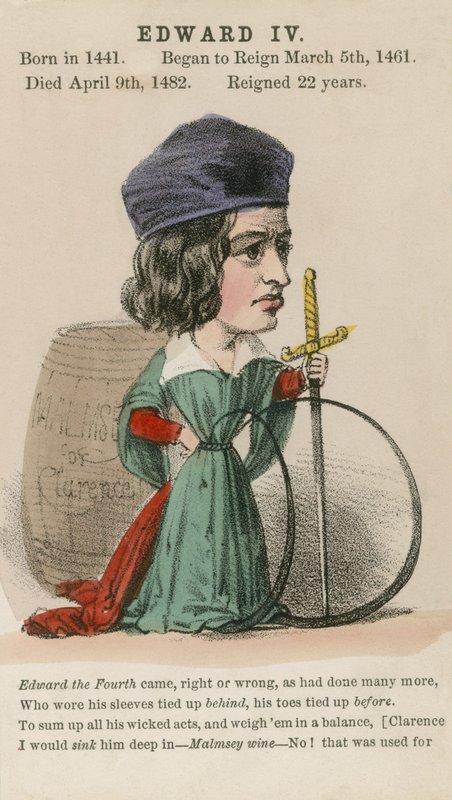 King Edward IV (aquatint) بواسطة مدرسة اللغة الإنجليزية
