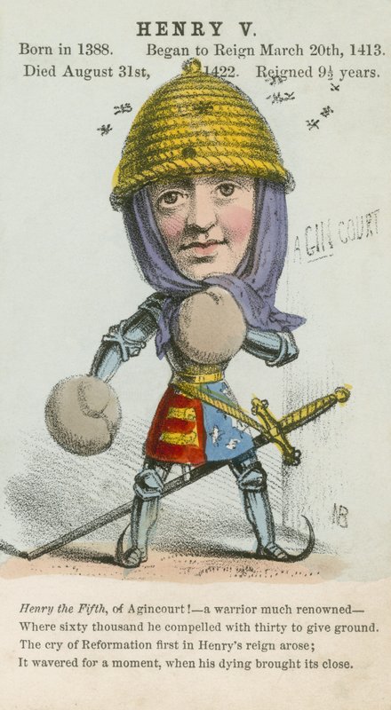 King Henry V (aquatint) بواسطة مدرسة اللغة الإنجليزية