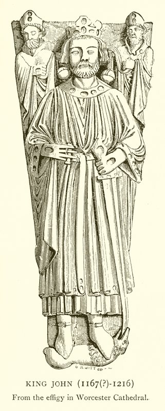 الملك جون (1167 (؟) - 1216) بواسطة مدرسة اللغة الإنجليزية