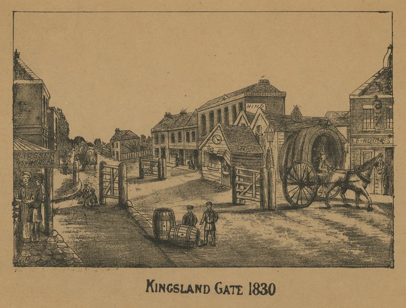 بوابة Kingsp Turnpike بواسطة مدرسة اللغة الإنجليزية