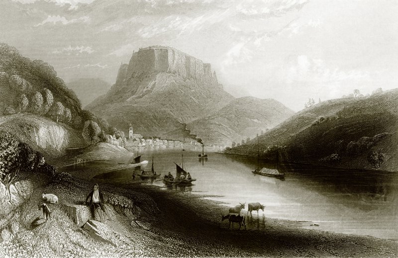 Konigstein على نهر الألب بواسطة مدرسة اللغة الإنجليزية